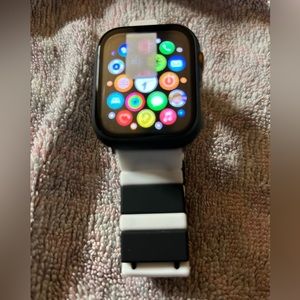 Band for Apple Iwatch adjustable 38/40 mm B/W
